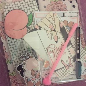 Honey b shop babe box planner accessories